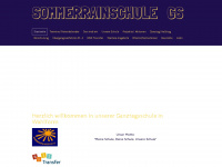 sommerrain-schule.de Webseite Vorschau