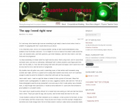 quantumprogress.wordpress.com Webseite Vorschau