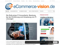 ecommerce-vision.de Webseite Vorschau