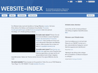 website-index.de Webseite Vorschau