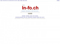 in-fo.ch Webseite Vorschau