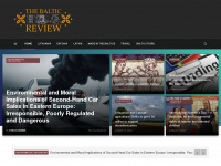 baltic-review.com Webseite Vorschau