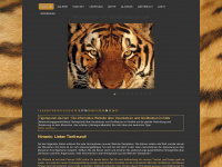 tigerspuren.de Webseite Vorschau