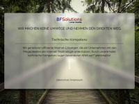 bf-solutions.de Webseite Vorschau