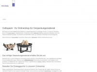 cellopack.de Webseite Vorschau