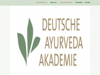 ayurveda-seminare.de Webseite Vorschau