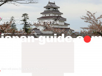 japan-guide.com Webseite Vorschau
