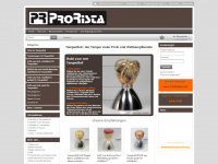 prorista-shop.com Webseite Vorschau