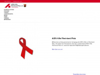 aidshilfe-rlp.de Webseite Vorschau