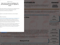 baby-stores.eu Webseite Vorschau
