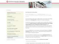gesundheitszentrum-ahrensburg.de Webseite Vorschau