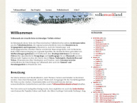 volksmusikland.at Webseite Vorschau