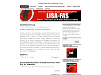 lisasyndikat.wordpress.com Webseite Vorschau