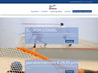 squashcitadel.nl Webseite Vorschau