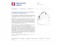 elektrotechnik-rassbach.de Webseite Vorschau