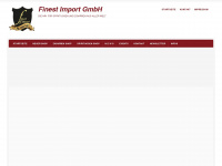 finest-import.ch Webseite Vorschau