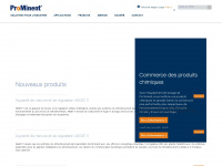 prominent.fr Webseite Vorschau