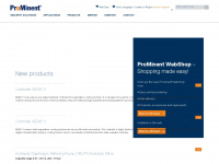 prominent.co.uk Webseite Vorschau