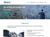 ib-tool.ch Webseite Vorschau