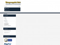 ziegengold.net Webseite Vorschau