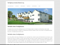 fertighaus-deutschland.org Webseite Vorschau