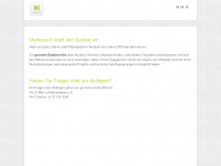 mediaparx.ch Webseite Vorschau