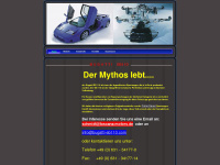 bugatti-eb110.com Webseite Vorschau