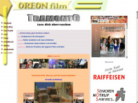 oreon.ch Webseite Vorschau