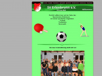sv-erlenbrunn.de Webseite Vorschau