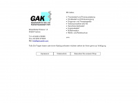 gak-gmbh.com Webseite Vorschau