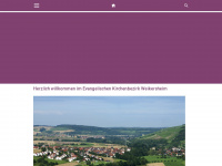 kirchenbezirk-weikersheim.de Webseite Vorschau