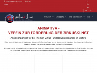 animativa.org Webseite Vorschau