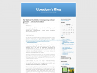 ubeudgen.wordpress.com Webseite Vorschau