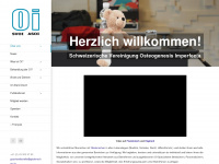 glasknochen.ch Webseite Vorschau