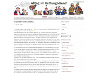 alltagimrettungsdienst.wordpress.com Webseite Vorschau
