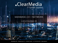 mainbase.ch Webseite Vorschau