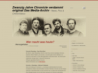chroniclemusic.wordpress.com Webseite Vorschau