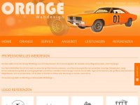 orange-webdesign.de Webseite Vorschau