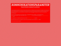 kommunikationsparameter.de Webseite Vorschau