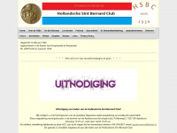 sint-bernard-hond.nl Webseite Vorschau