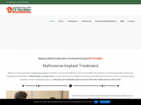 naltrexoneimplant.com Webseite Vorschau