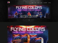 flyingcolorsmusic.com Webseite Vorschau