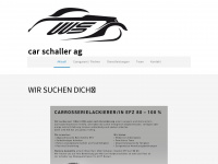 carschaller.ch Webseite Vorschau