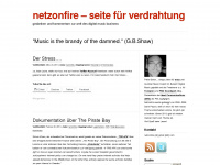 netzonfire.wordpress.com Webseite Vorschau