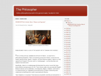 the-philosopher.co.uk Webseite Vorschau