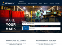 aerotek.com Webseite Vorschau