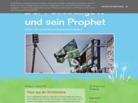 der-fussballgott-und-sein-prophet.blogspot.com Webseite Vorschau
