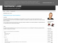 harmoniccode.blogspot.com Webseite Vorschau