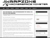 warpzone.ms Webseite Vorschau