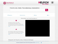 searchjobs.ch Webseite Vorschau